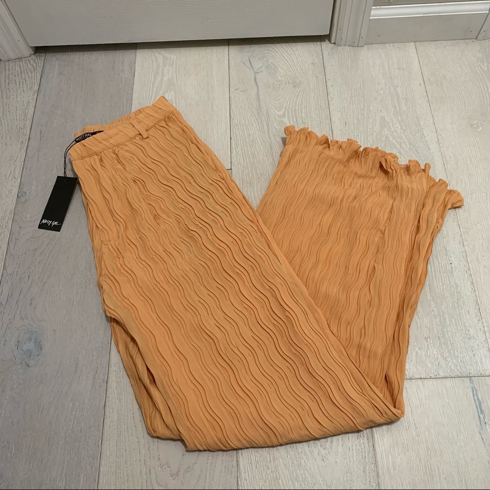 Nasty Gal Flowy Wide Leg Pants